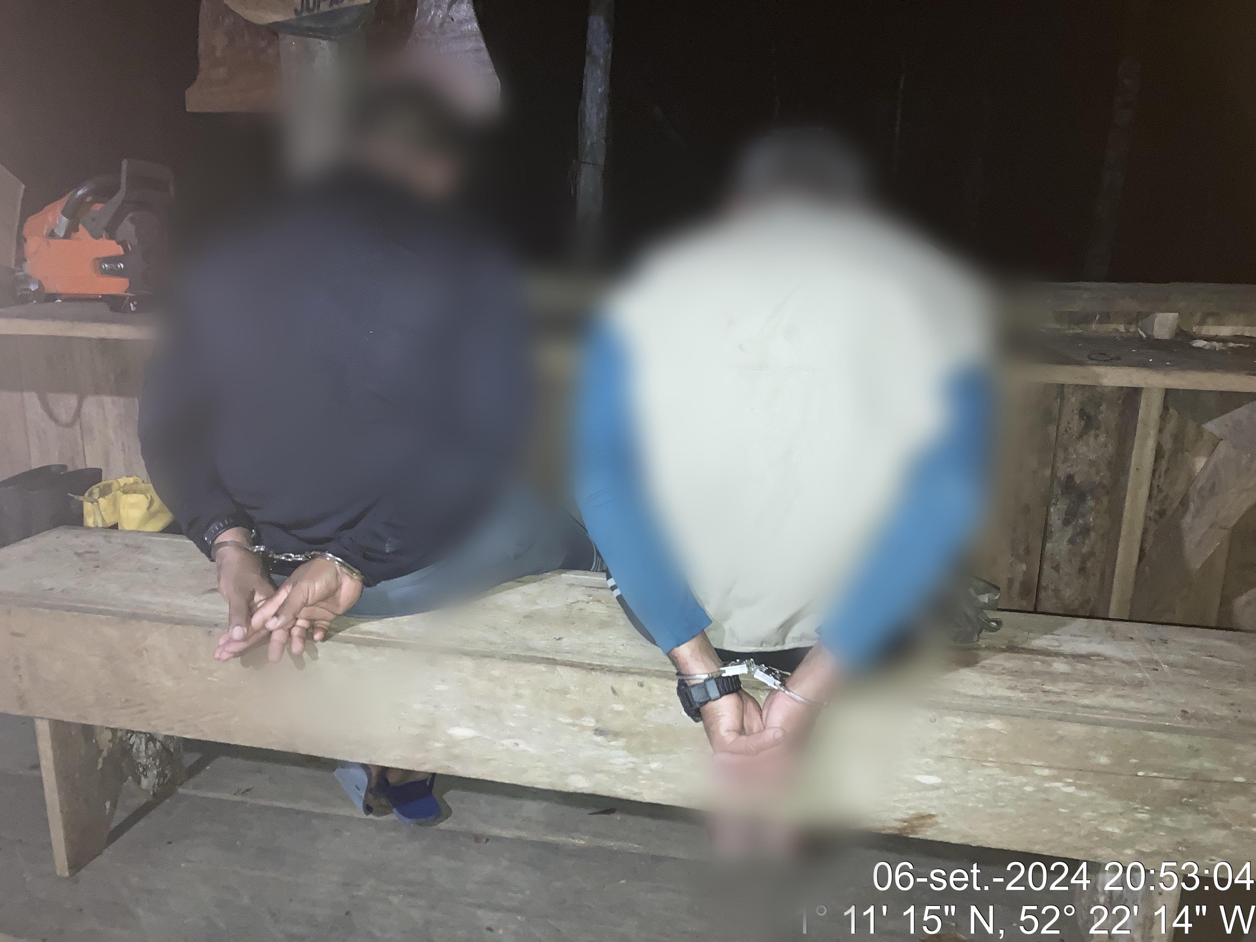 AÇÃO CONJUNTA DA POLÍCIA CIVIL E ICMBio PRENDE DOIS CAÇADORES EM FLAGRANTE DENTRO DO PARQUE NACIONAL DO TUMUCUMAQUE